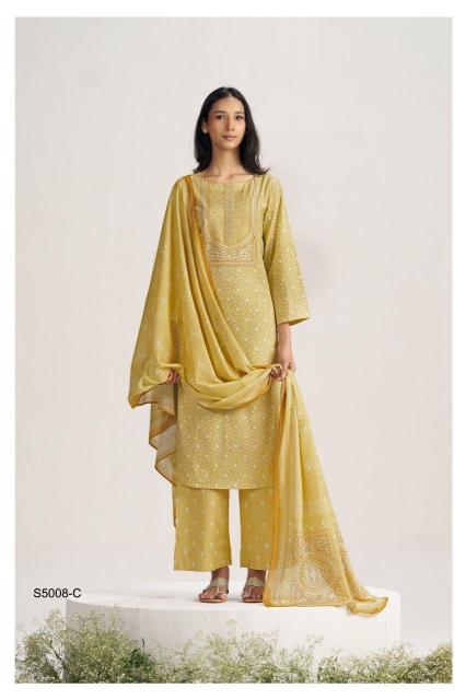 Ganga indratha 5008 cotton wholesale dress material